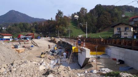 Modernizacija železniške proge v Marija Gradcu 1